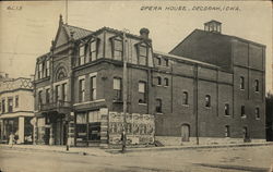 Opera House Decorah, IA Postcard Postcard Postcard