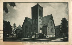 Baptist Church Postcard