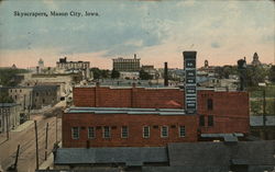 Skyscrapers Mason City, IA Postcard Postcard Postcard