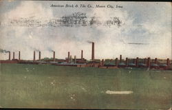 American Brick & Tile Co. Mason City, IA Postcard Postcard 