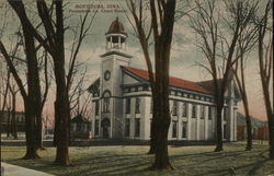Powesheik County Court House Postcard