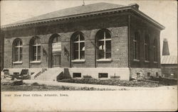 New Post Office Atlantic, IA Postcard Postcard Postcard