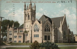 Westminster Presbyterian Church Cedar Rapids, IA Postcard Postcard Postcard