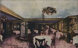 Hotel Tuller, Crystal Grille Detroit, MI Postcard Postcard Postcard