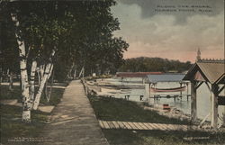 Along the Shore, Harbor Point Harbor Springs, MI Postcard Postcard Postcard