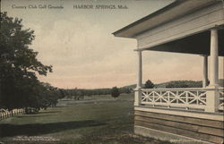 Country Club Golf Grounds Postcard