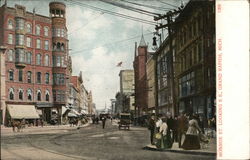 Monroe St. Looking S.E. Grand Rapids, MI Postcard Postcard Postcard