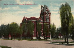 Delta County Court House Postcard