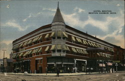 Hotel Benton Benton Harbor, MI Postcard Postcard Postcard