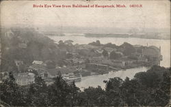 Birds Eye View from Baldhead Postcard