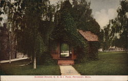 Summer House. G. R. & I. Park Petoskey, MI Postcard Postcard Postcard