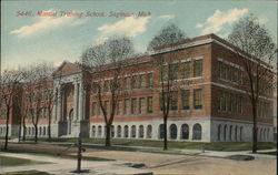 Manual Training School Saginaw, MI Postcard Postcard Postcard