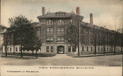 New Engineering Building, University of Michigan Ann Arbor, MI Postcard Postcard Postcard
