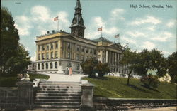 High School Omaha, NE Postcard Postcard Postcard