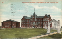 Wesleyan University-University Place Postcard