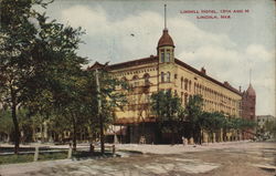 Lindell Hotel, 13th and M Lincoln, NE Postcard Postcard Postcard