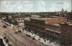 Birds Eye View south of "O" Street Birds Eye View south of "O" Street