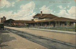 Burlington Station Hastings, NE Postcard Postcard Postcard
