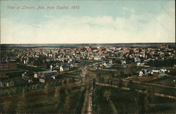 View from Capitol, 1875 View from Capitol, 1875