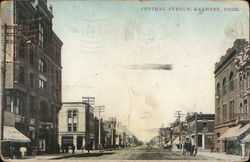 Central Avenue Postcard