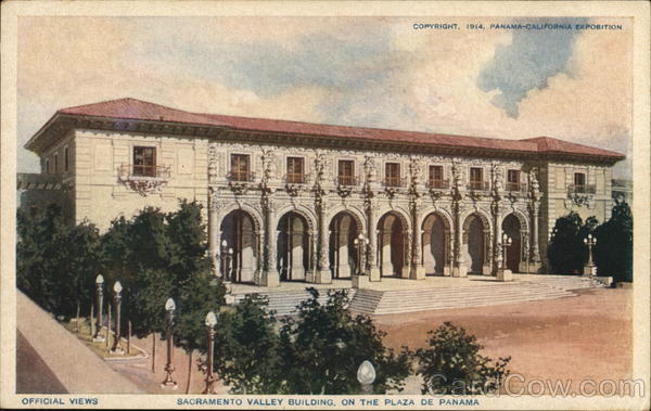 Sacramento Valley Building, On The Plaza of Panama 1915 Panama ...