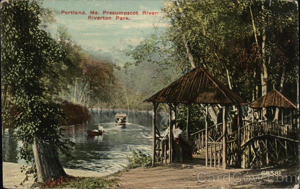 Presumpscot River, Riverton Park Portland Maine