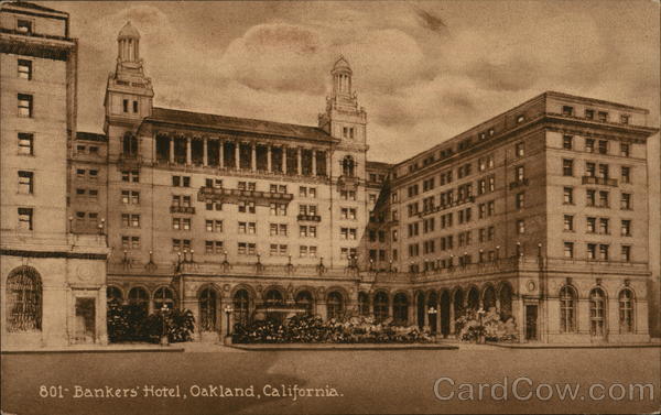 Bankers' Hotel Oakland California