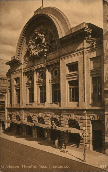 Orpheum Theatre San Francisco California