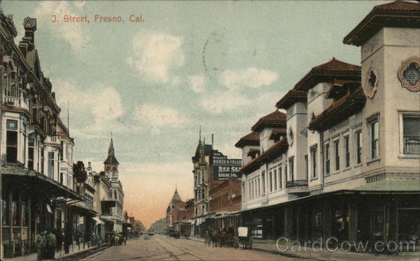 J Street Fresno California