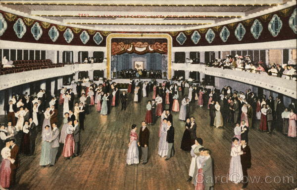 Ballroom of Casino Santa Cruz California