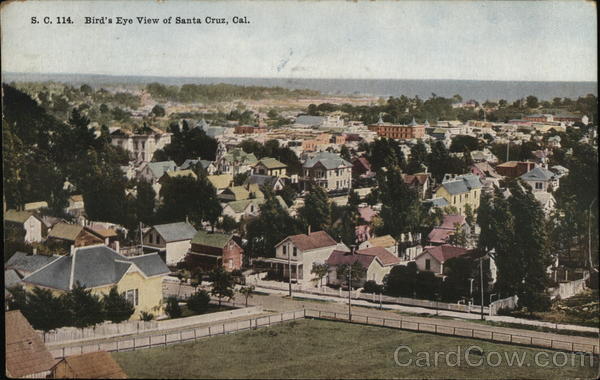 Bird's Eye View Santa Cruz California