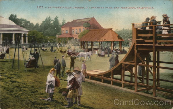 Children's Play Ground, Golden Gate Park San Francisco California