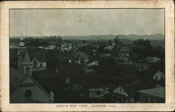 Bird's Eye View Antioch California