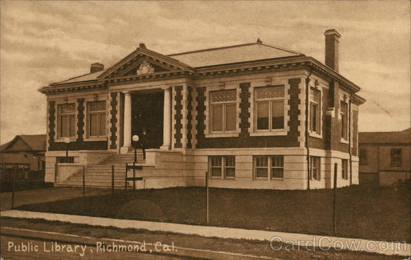 Public Library, Richmond, Cal. California