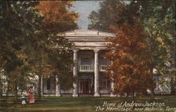The Hermitage, Home of Andrew Jackson Postcard