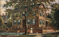 Home of Abraham Lincoln Postcard