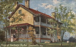 Home of Zachary Taylor Louisville, KY Postcard Postcard Postcard