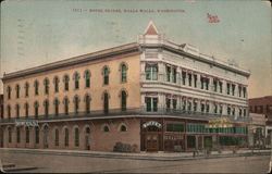 Hotel Dacres Walla Walla, WA Postcard Postcard Postcard