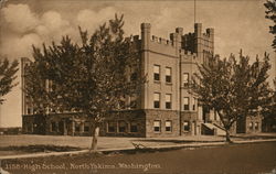 High School Yakima, WA Postcard Postcard Postcard