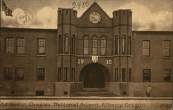 Armory, Oregon National Guard Albany, OR Postcard Postcard Postcard