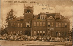 Washington School Postcard