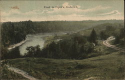 Road to Piper's Goderich, ON Canada Ontario Postcard Postcard Postcard