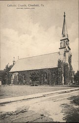 Catholic Church Postcard