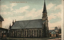 St. Francis Church Clearfield, PA Postcard Postcard Postcard
