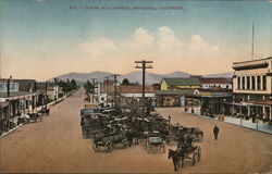 Lower Main Street Petaluma, CA Postcard Postcard Postcard