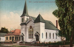 Baptist Church Postcard