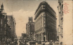 Montgomery Street. North from Market Before the Fire Montgomery Street. North from Market Before the Fire