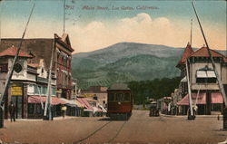 Main Street Los Gatos, CA Postcard Postcard Postcard