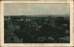 Bird's Eye View Antioch, CA Postcard Postcard Postcard