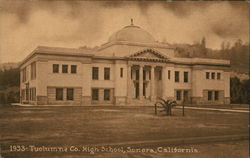 Tuolumne Co. High School Postcard